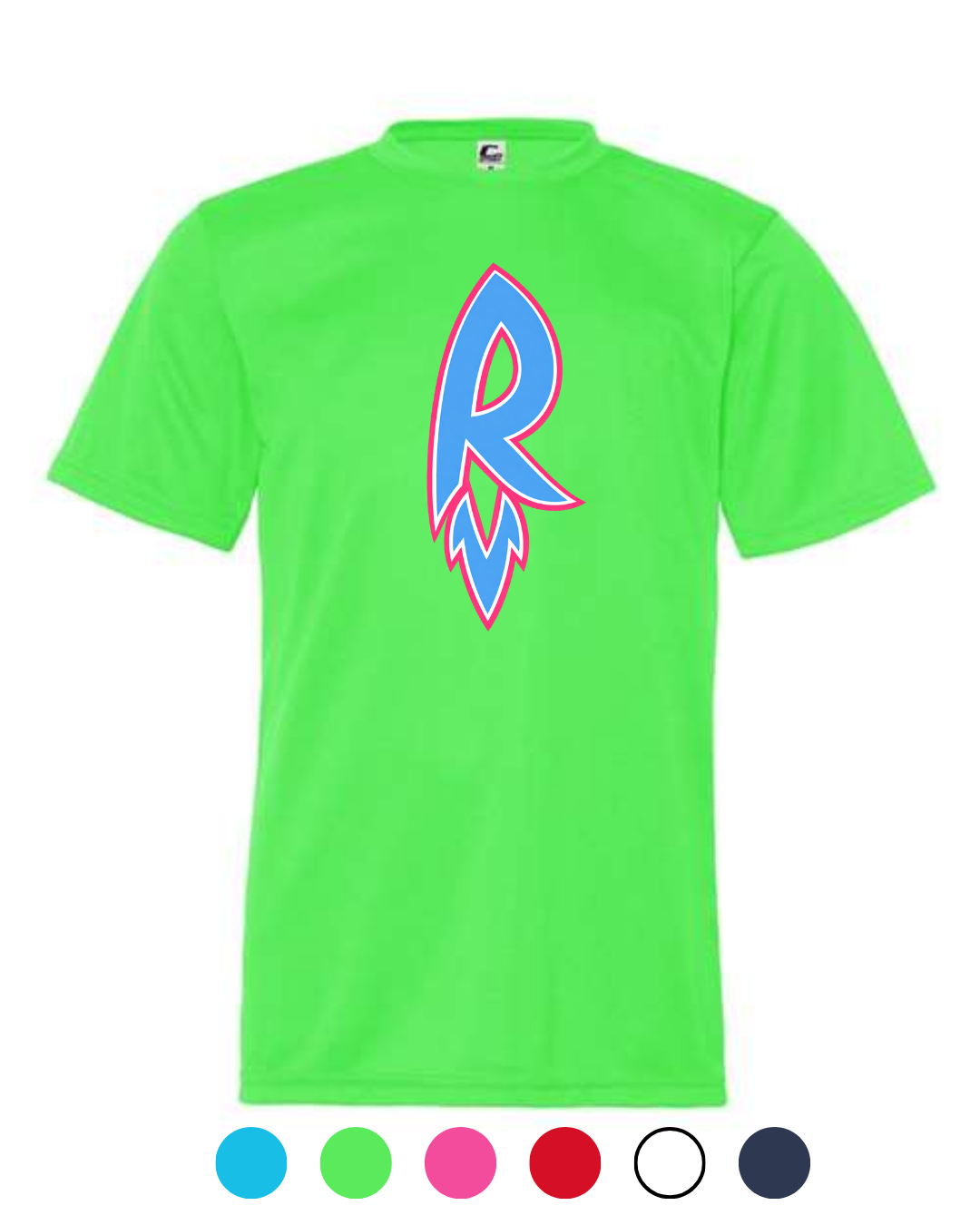 *New for 2026 Multiple Colors* Columbia Blue Flying R