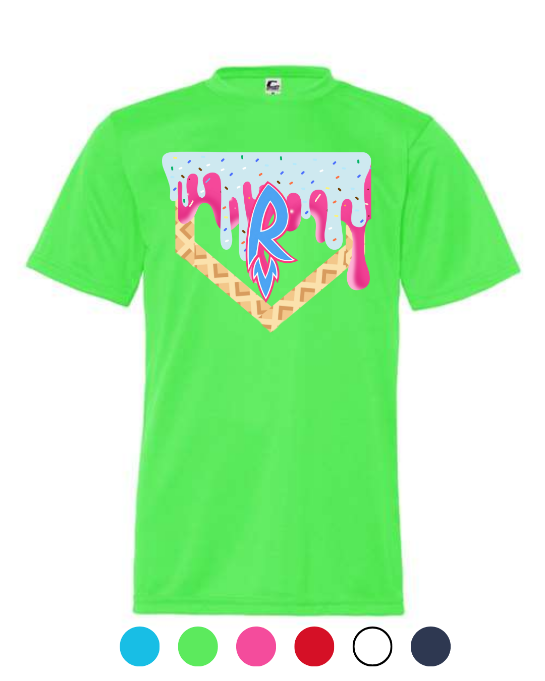 *New for 2026 Multiple Colors* Ice Cream Logo Shirt