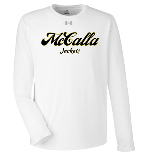 Under Armor Team Tech Black and White Long Sleeve