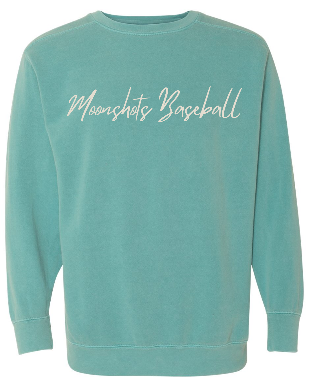 Chalky Mint or Pepper Comfort Colors Crewneck Script Shirt