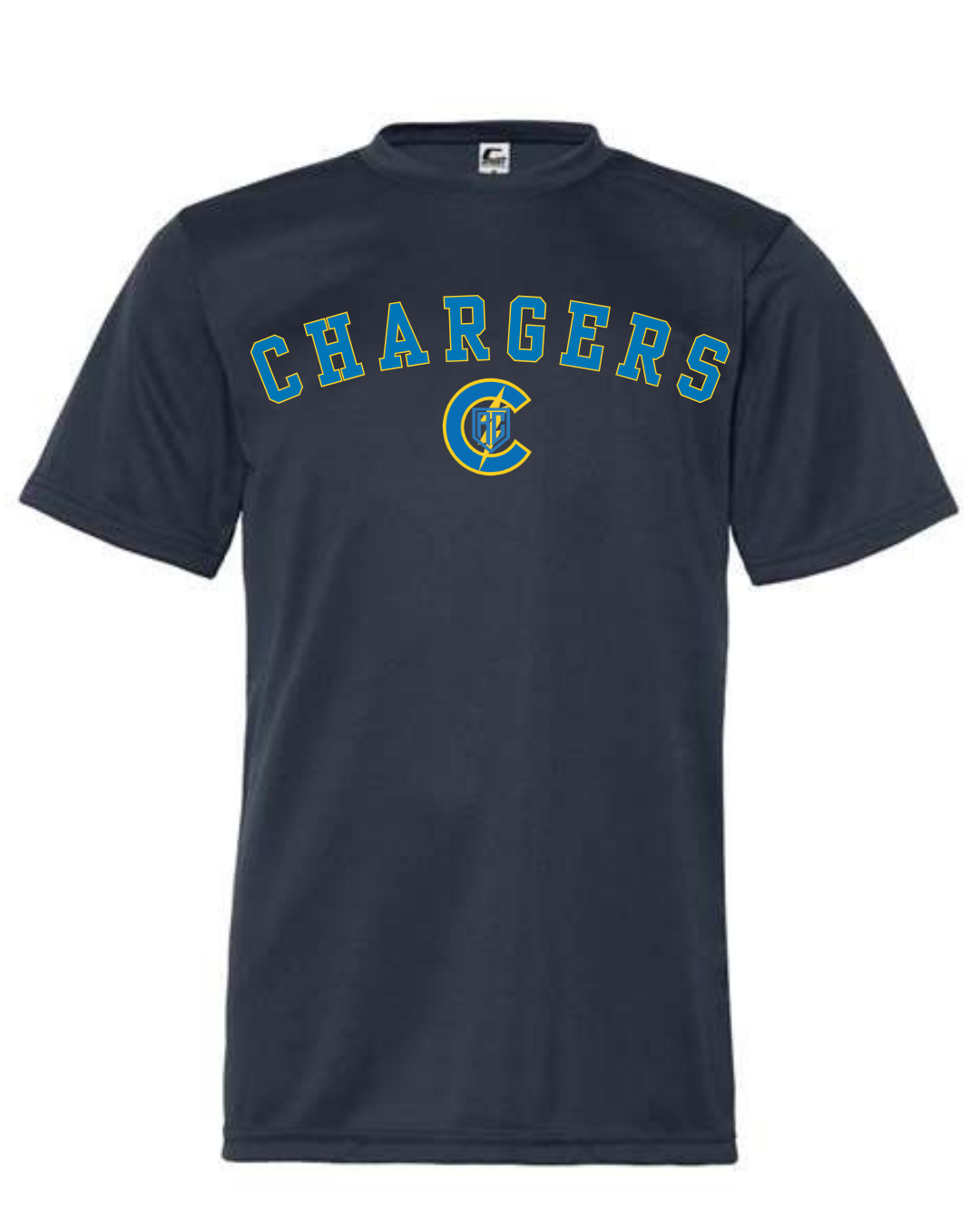 *New for 2026* Blocked Curved Chargers T Shirt