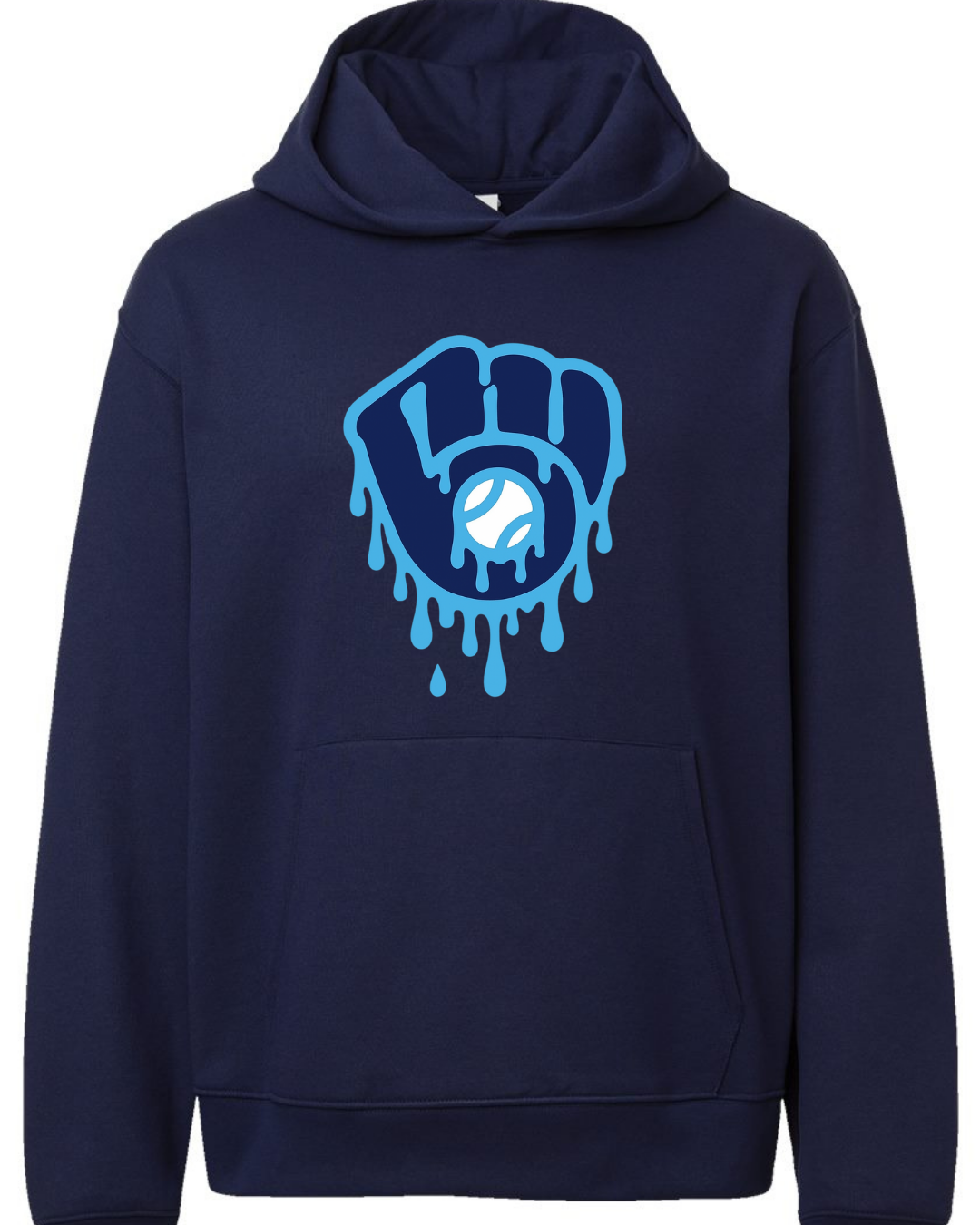 Navy Fleece Hoodie