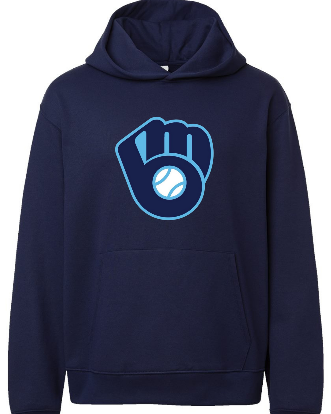 Navy Fleece Hoodie
