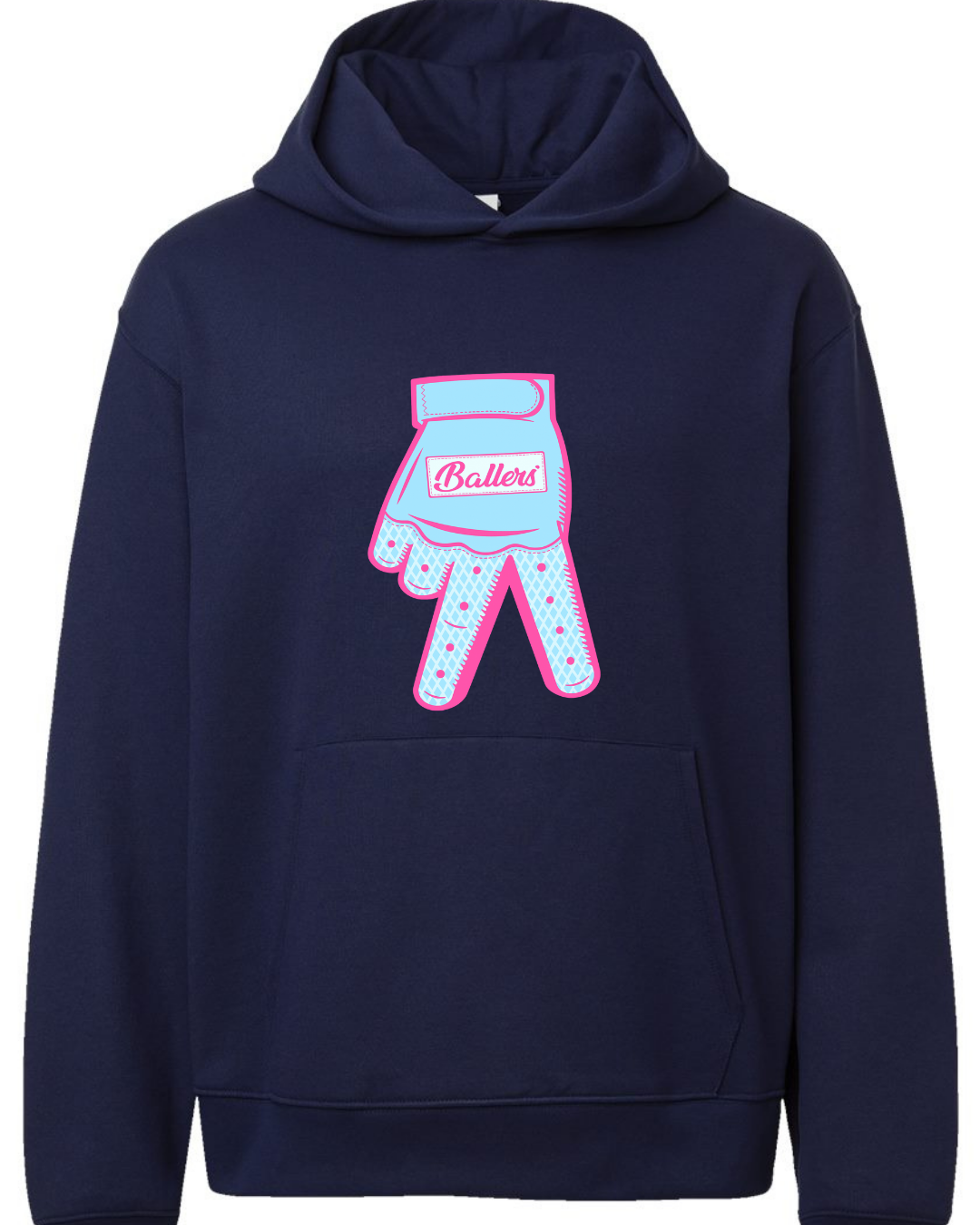 Navy Fleece Hoodie