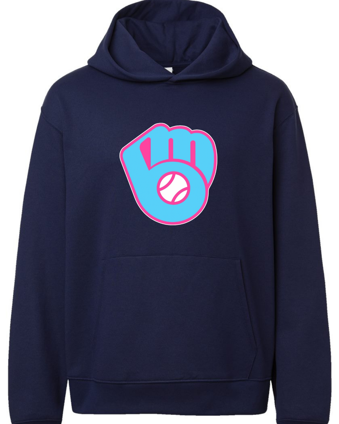 Navy Fleece Hoodie