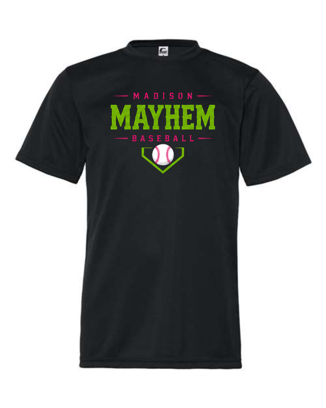 Madison Mayhem Wording Shirt (Multiple Colors)