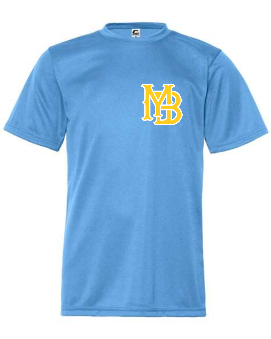 Madison City Bombers New Chest Logo Columbia Blue