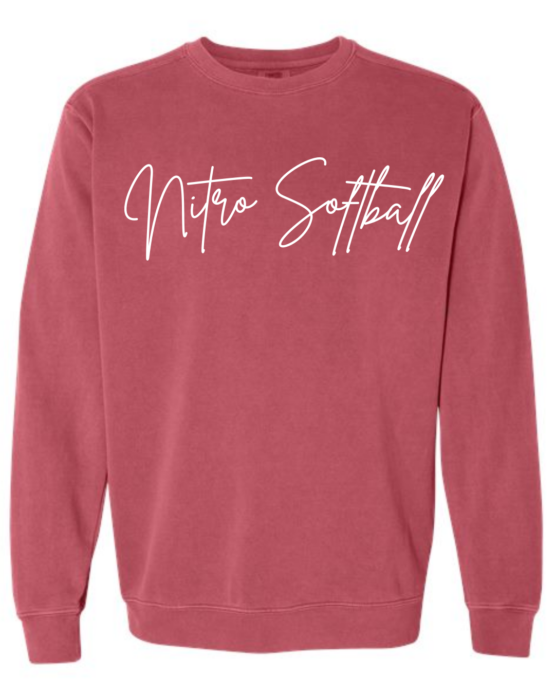Comfort Colors Nitro Softball Script