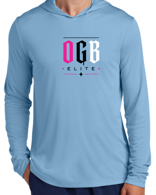 OGB Elite Star UV Poly Long Sleeve Hooded Shirt Multiple Colors