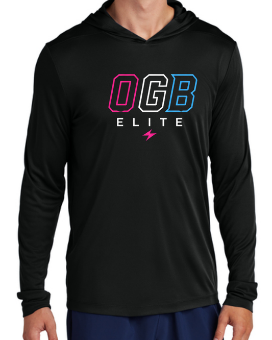 OGB Lightning UV Poly Long Sleeve Hooded Shirt Multiple Colors
