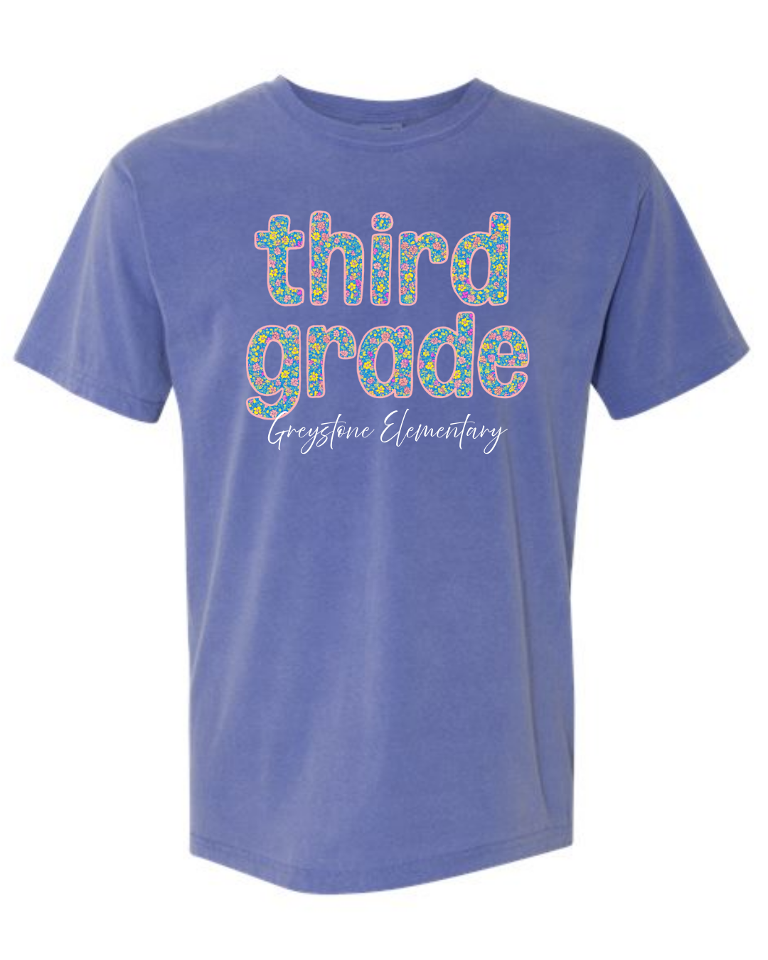 Comfort Colors Third Grade Shirts