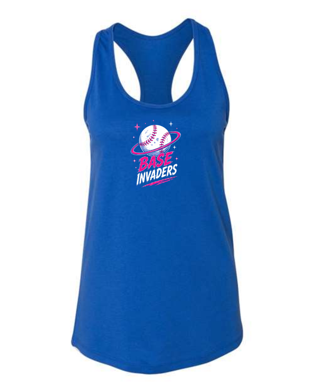 Base Invader Bella Canvas Racerback Tanks