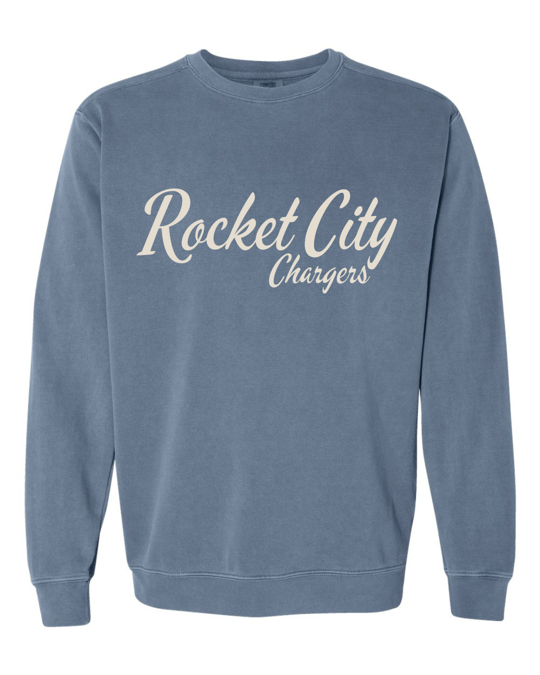 Comfort Colors Rocket City Chargers Crewneck