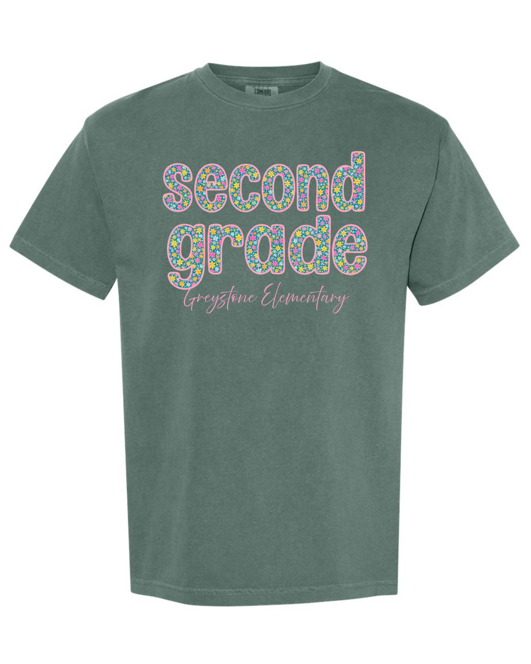 Comfort Colors Second Grade Shirts