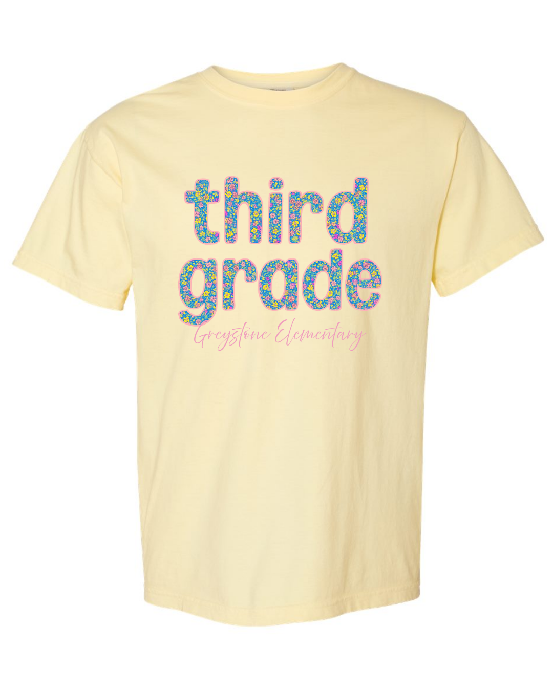 Comfort Colors Third Grade Shirts