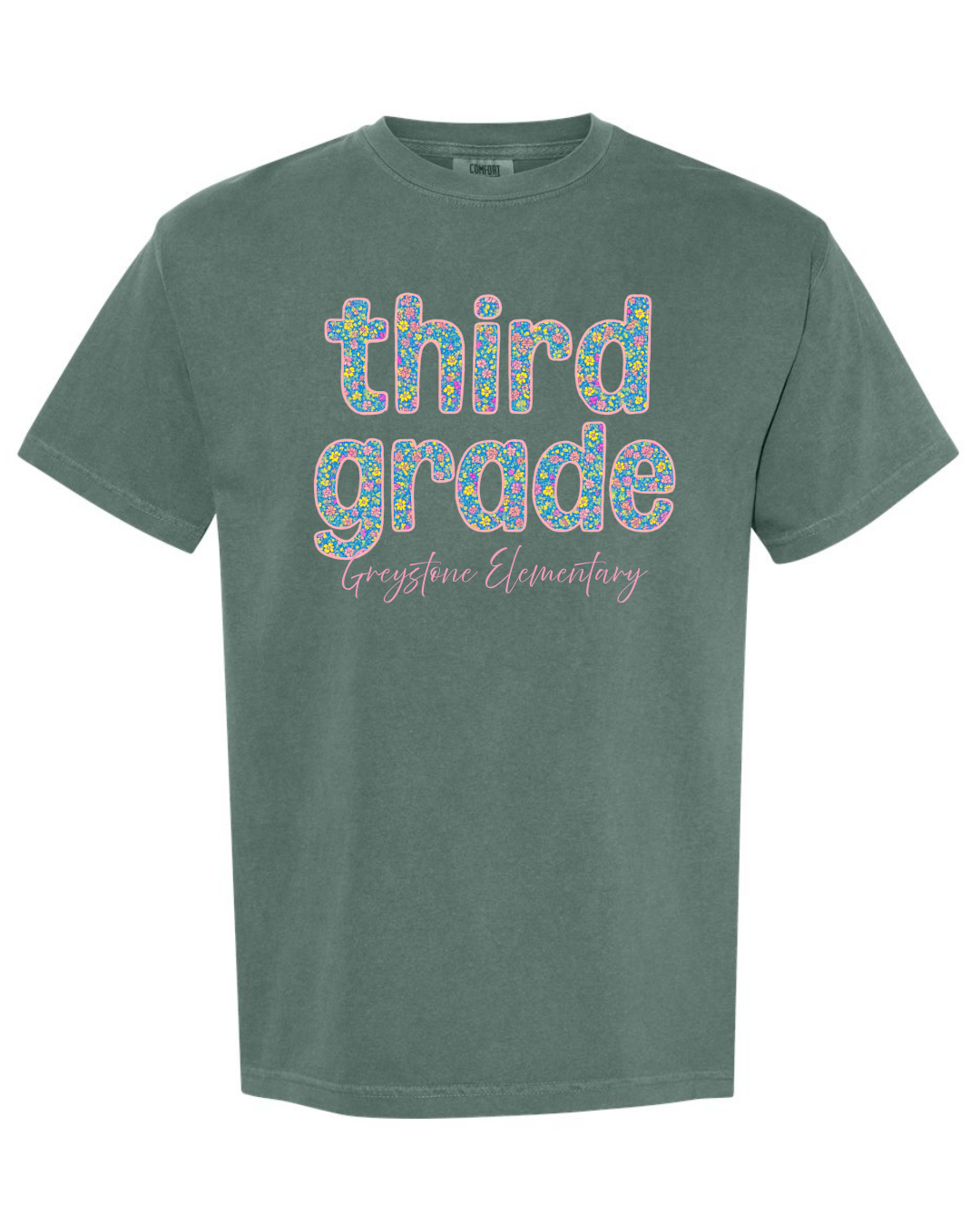 Comfort Colors Third Grade Shirts