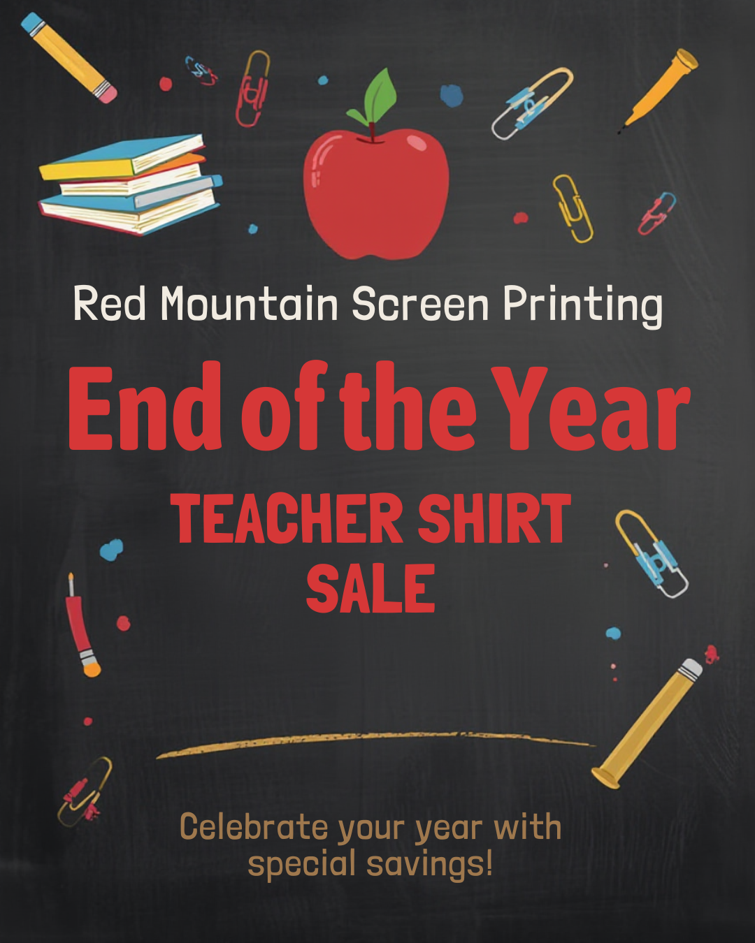 End of the Year Teacher Designs