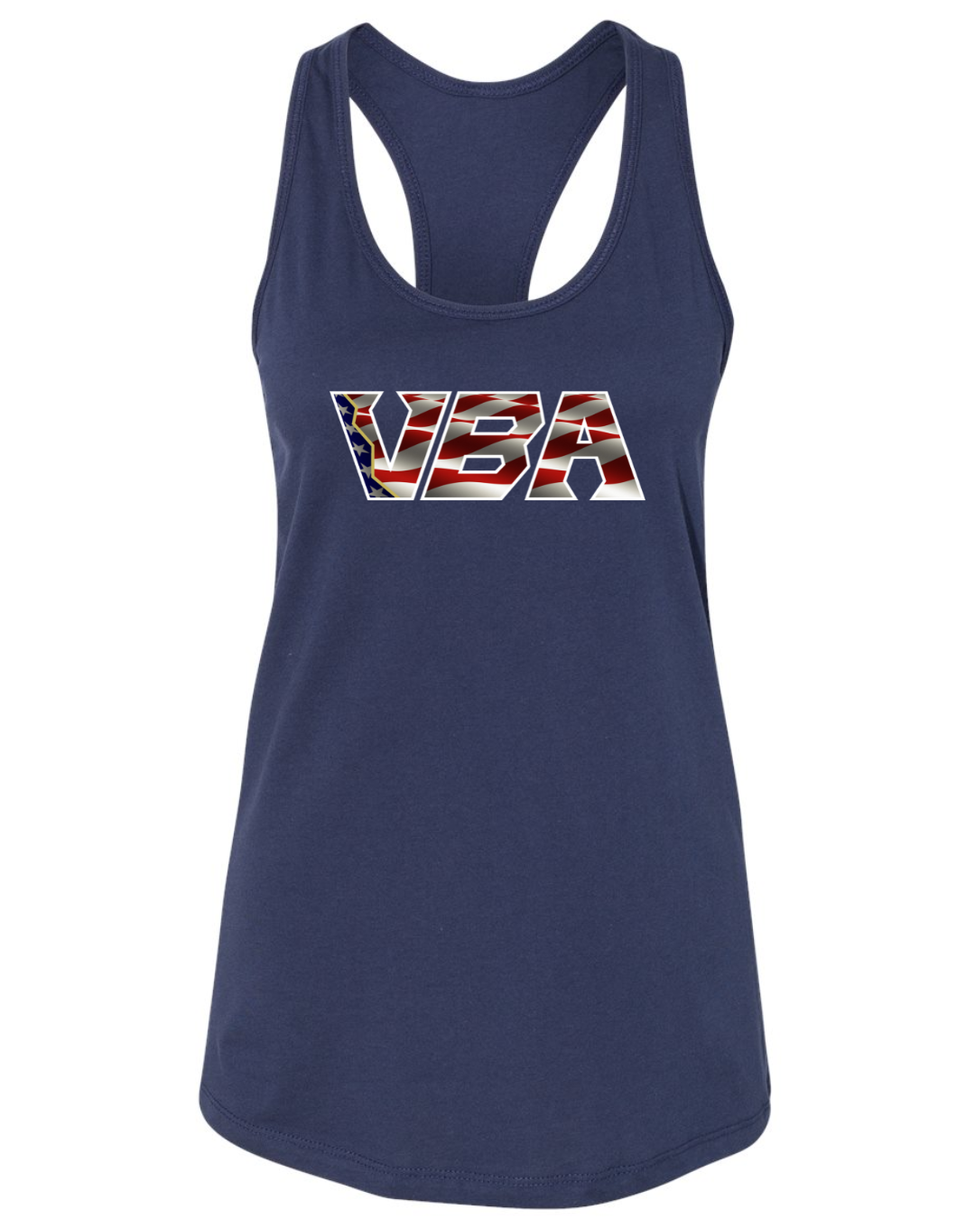 VBA Flag Bella+Canvas Racerback Tank