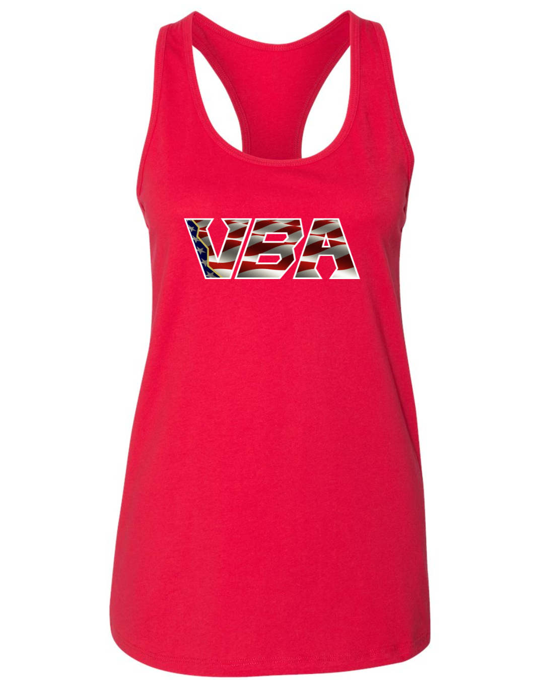 VBA Flag Bella+Canvas Racerback Tank