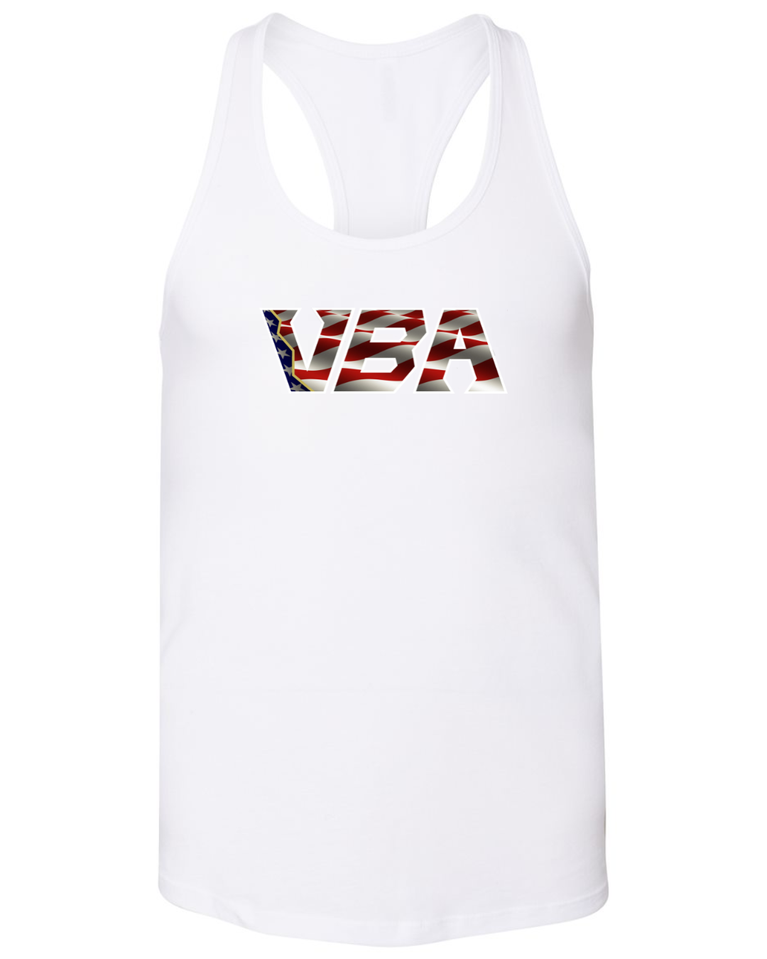 VBA Flag Bella+Canvas Racerback Tank