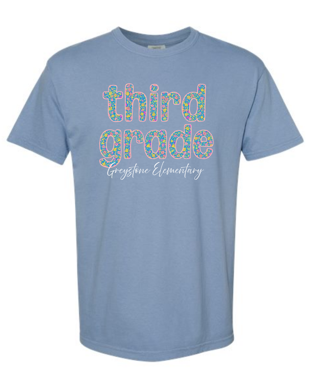 Comfort Colors Third Grade Shirts
