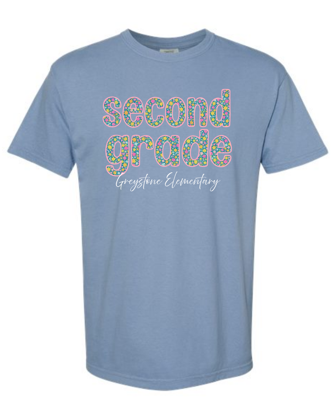 Comfort Colors Second Grade Shirts