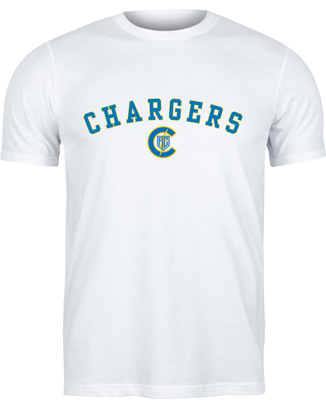*New for 2026* Blocked Curved Chargers T Shirt