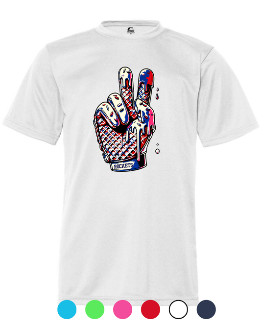 *New for 2026 Multiple Colors* Drippy Rockets Batting Glove Shirt