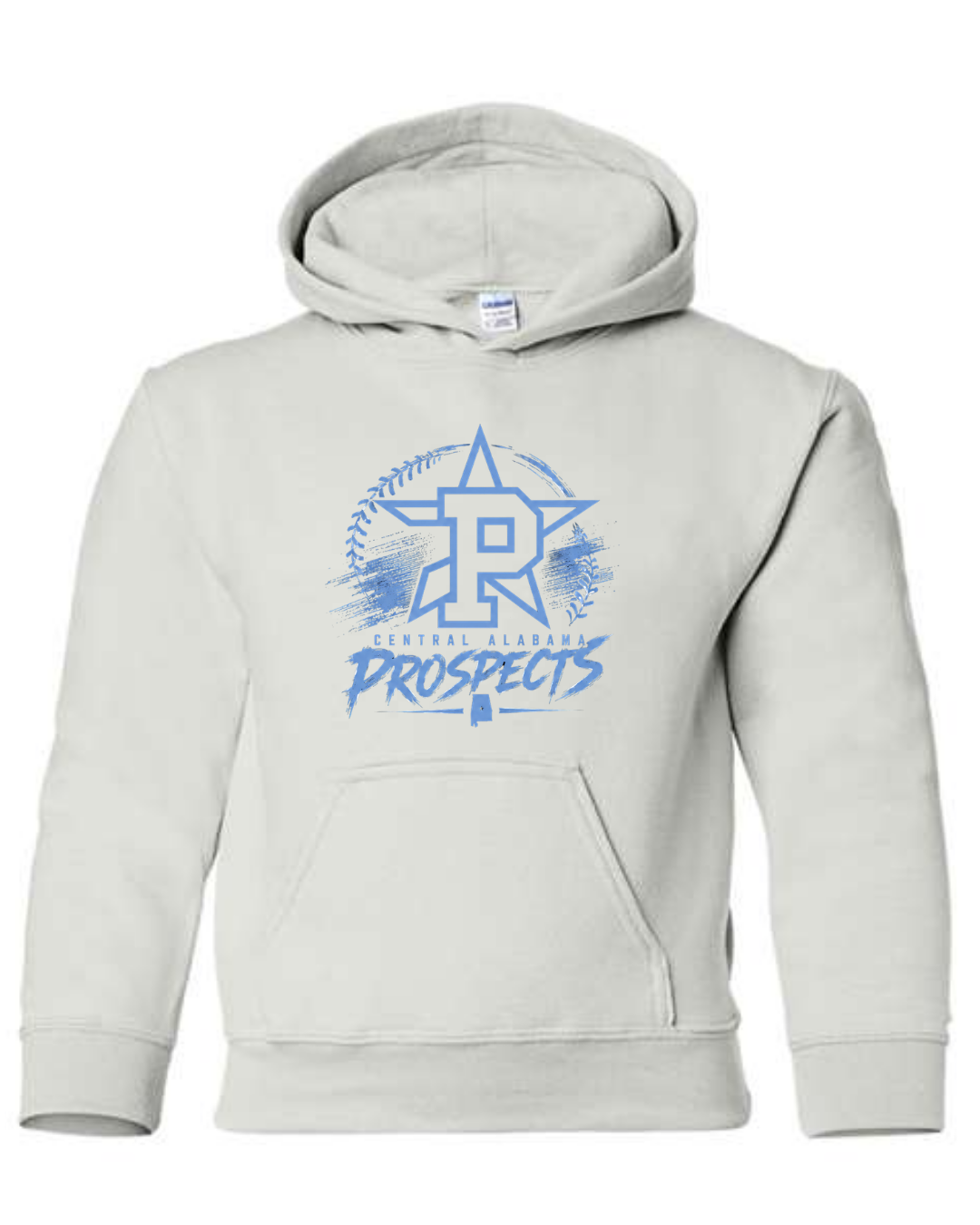 Multiple White Central Alabama Prospect Hoodies