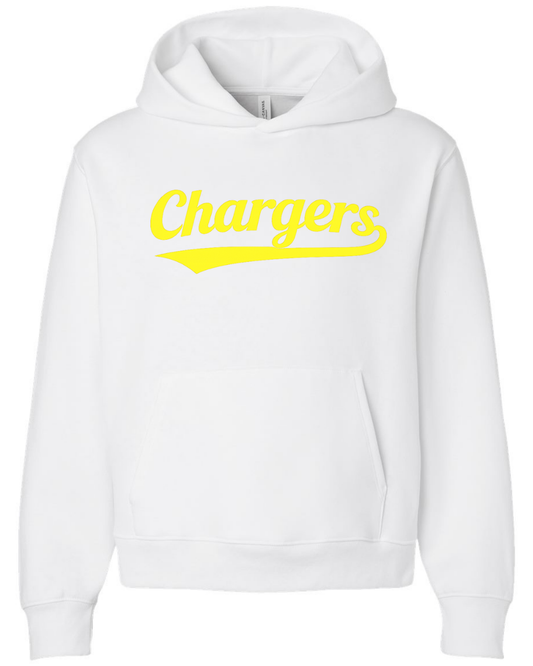 *New for 2026* White Script Hoodie
