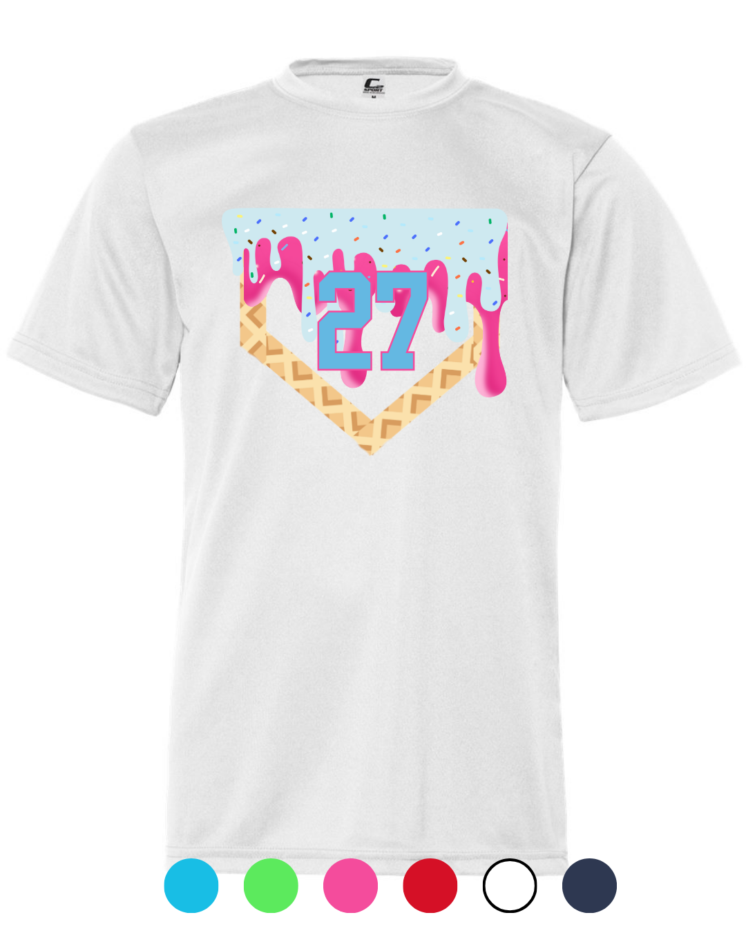 *New for 2026 Multiple Colors* Ice Cream Number